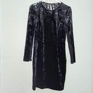 Juicy Couture Black Label Velour Lace Dress